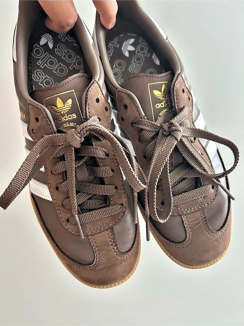 ADIDAS Samba OG W Brown & White US 8